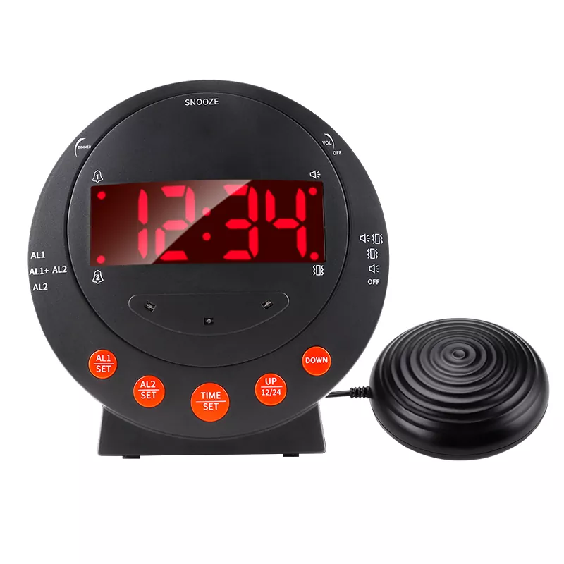 Extra Loud Bed Shaker Vibrating Alarm...