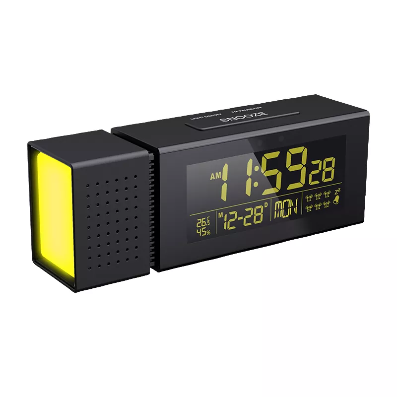 Color light alarm clock wit...